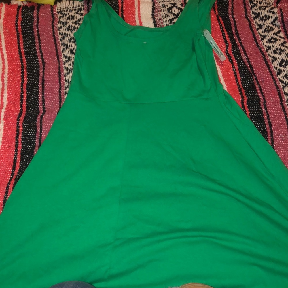 Green dress